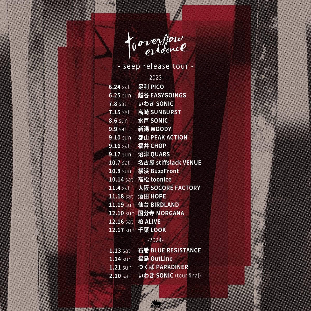 to overflow evidence