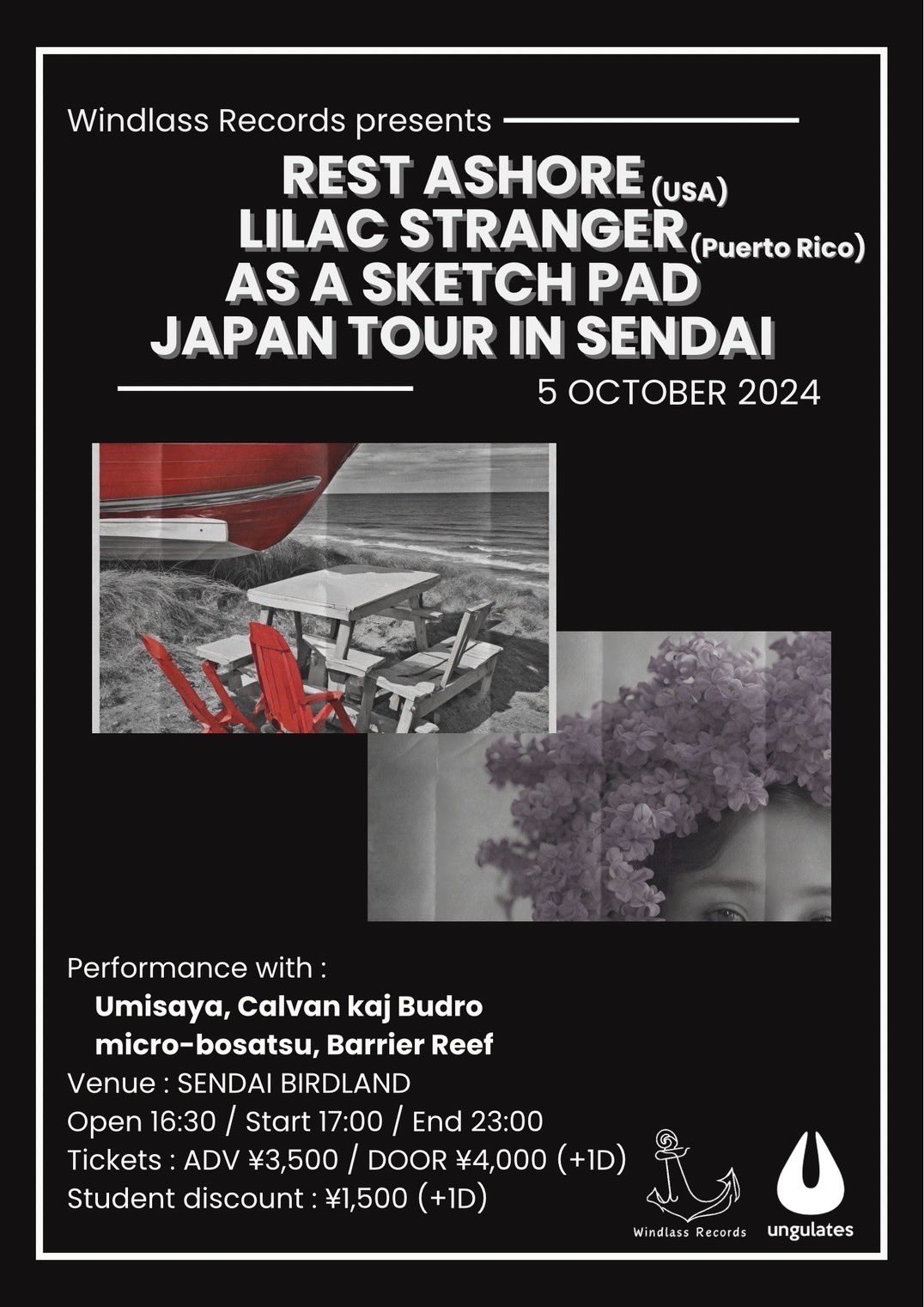REST ASHORE JAPAN TOUR 2024 IN SENDAI