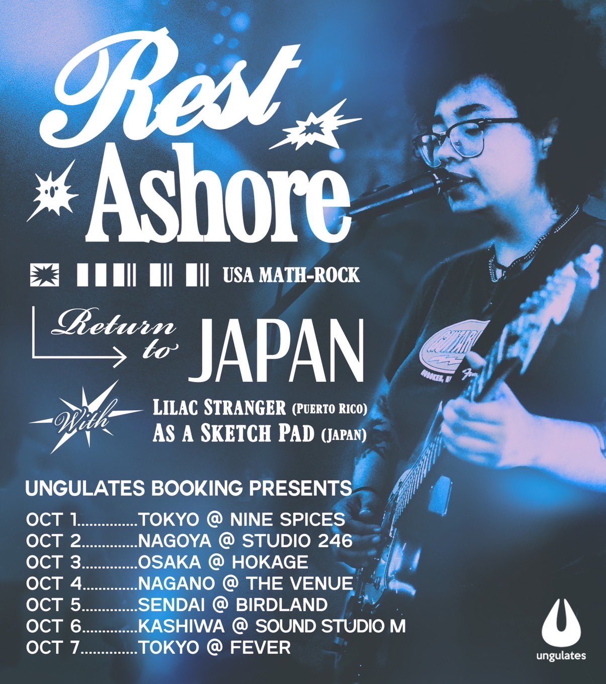 REST ASHORE JAPAN TOUR 2024