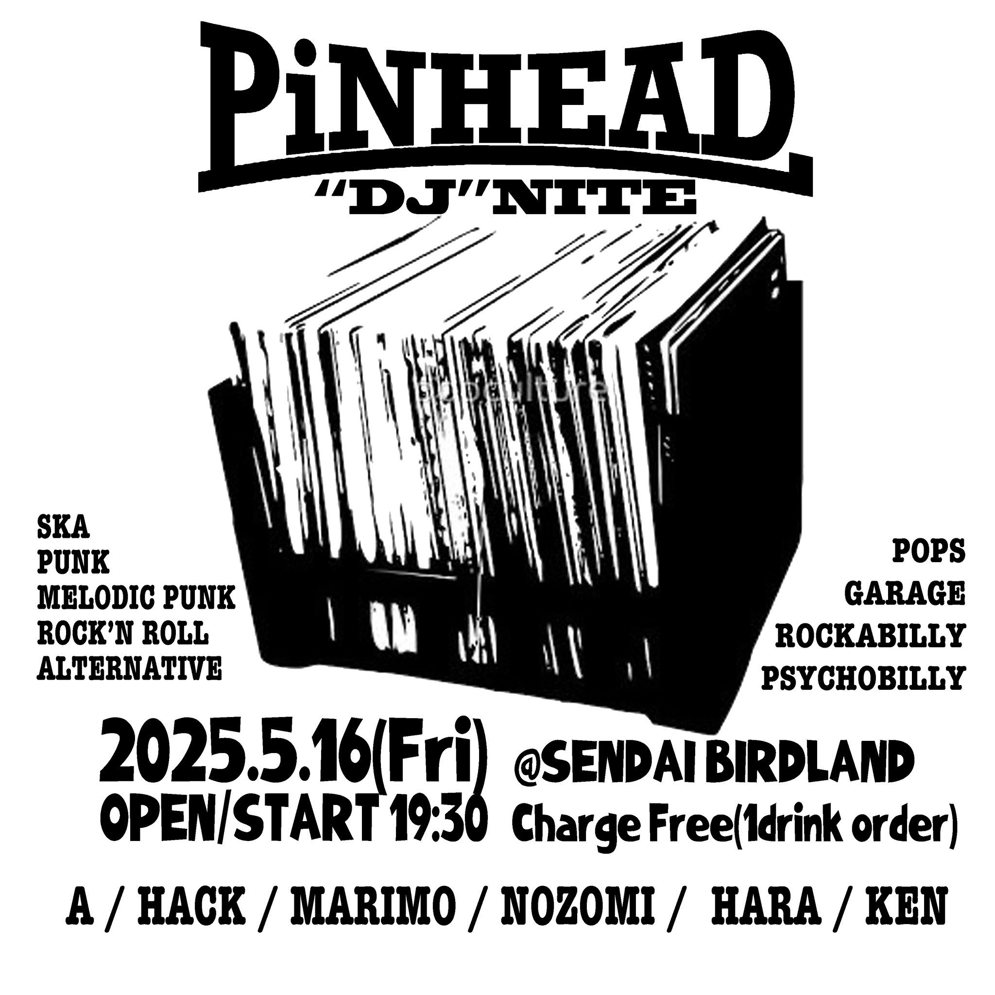 PiNHEAD DJ NITE
